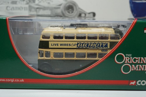 Corgi omnibus roe trolleybus - omnibus,