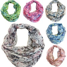 Blume Seide Sommer Loop Dots