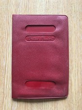 Vintage STIEFEL rot Kunststoff