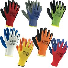 Arbeitshandschuhe 12 PAAR Montagehandschuhe Handschuhe Garten Latex Gr.7-11