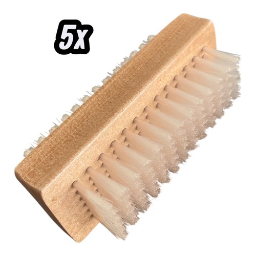 Nagelbürsten aus holz - 5x,