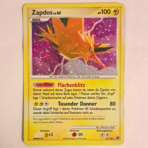 Nintendo pokémon tcg zapdos - pokémon,