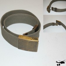 3 Stück BW Bundeswehr Feldkoppel 50 mm + Schloss Stoffgürtel OLIV Gr.110cm