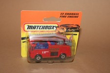Matchbox Motorcity MC 410 13 SNORKEL FIRE ENGINE  RESCUE SQUAD 12TH  OVP  1993