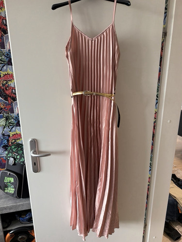 Damen maxikleid lang rosa - damen,