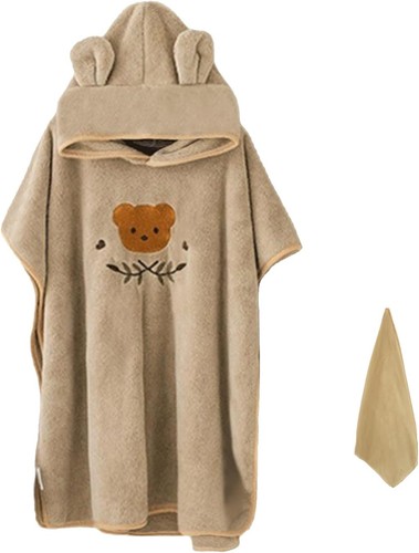 Baby badeponcho kapuze kamel - baby,