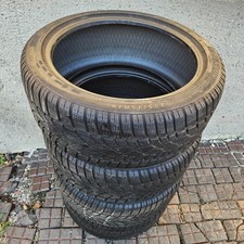 ❄️4x Dunlop Winter Sport 3D 235/45 R19 99V Winterreifen 6,5mm DOT3317