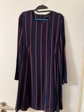 kleid damen kurz m L m 40 rot streifen gestreift Blau Marc o polo
