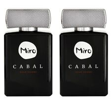 ✅ Miro CABAL Eau de Toilette Spray Herren EdT Duft NEU OVP 2x 75ml ✅