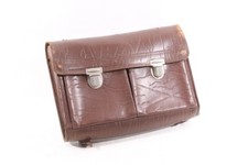 Alte Schultasche Leder Aktentasche Ledertasche Schulranzen Vintage