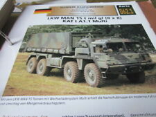  Militärfahrzeuge Archiv Schwere Radkfz 62.1 MAM 15tmil gl Kat 1 A1.1 Multi BRD