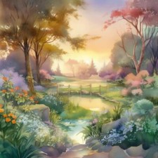 Wandbild: Wunderschöne