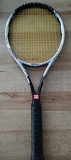 TENNISSCHLÄGER WILSON  HAMMER 6.2 TITANIUM POWER HOLES, GRIFFSTÄRKE 3  (4  3/8) 