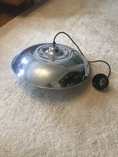 Leuchte 70er Jahre Chrom Pendelleuchte