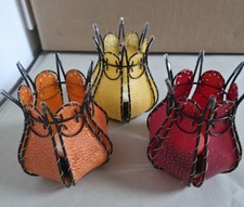 Kleine Laterne Orange Rot Gelb