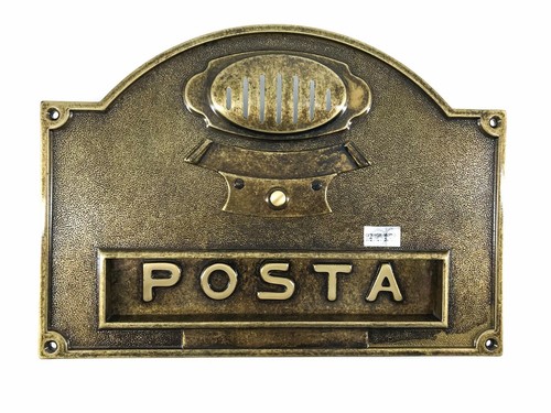 Briefkasten tür aus messing - tür,