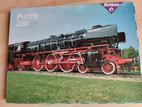 Puzzle alte dampflok 280 - puzzle,