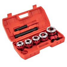 7 Tlg Tragbar Rohrgewindeschneider Gewindeschneider Gewindeschneidkluppen
