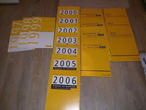 Briefmarkenkalender der - 17,