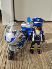 Playmobil 3983 Motorrad Set Polizei