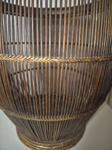 Antiker asiatischer korb - asiatischer,