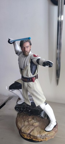 Star wars statue kyber - star,