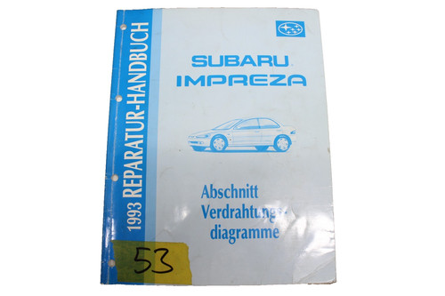 Reparatur handbuch subaru - reparatur, +