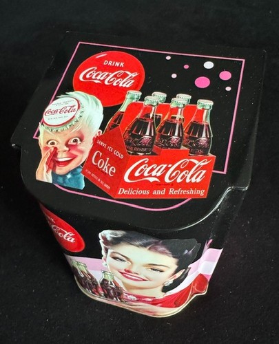 Coca cola blechdose - blechdose, deckel