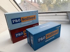 siku Control Diorama 3x Seefracht Container 20ft 1:32 NEU