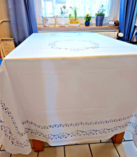 Blaudruck Tischdecke Tafeltuch