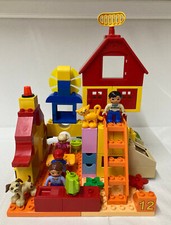 Lego Duplo Mix Set Haus Wohnung Familie Family Hund Katze viele Sonderteile