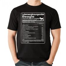 T-Shirt Unisex DOSIS BEAGLE Lebensergänzungsmittel Männer Hund Hunde beagel