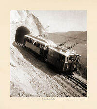 Rittner Zahnradbahn Bozen Südtirol Tunnel Oberleitung K&K Photo 67