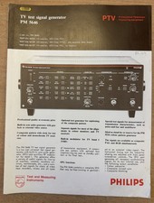 Philips PM 5646 TV Test Signal