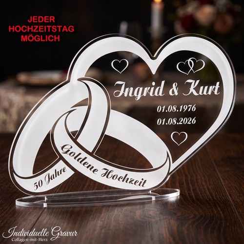Aufsteller hochzeitstag mit - hochzeitstag,