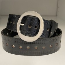 Vintage handmade leder - vintage, gürtel