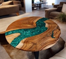 Grüner runder Epoxidharz