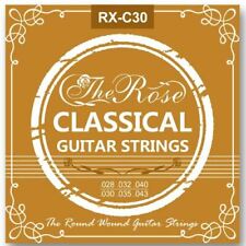 6x Gitarrensaiten Klassikgitarre Konzertgitarre Nylonsaiten Seiten Nylon - Rose