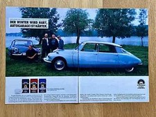 Johnson Autopflege Citroen DS Oldtimer Original 1987 Vintage Advert Werbung