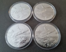 4 x 1 Oz Feinsilber 999,9