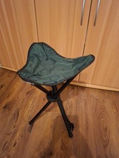 Campinghocker Klapphocker Angel Falt Stuhl Outdoor Dreibein Hocker klappbar Sitz