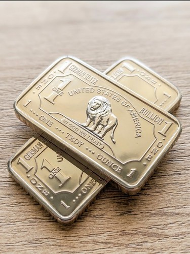 Neusilber 1 oz unze - 2x,