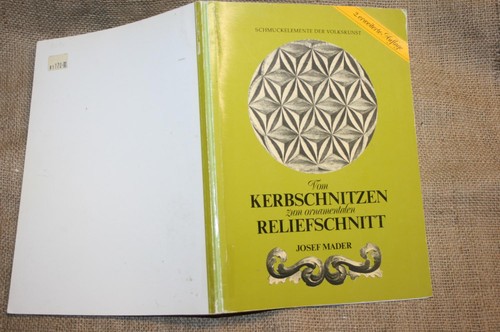 Fachbuch schnitzen kerbschnitt - fachbuch,