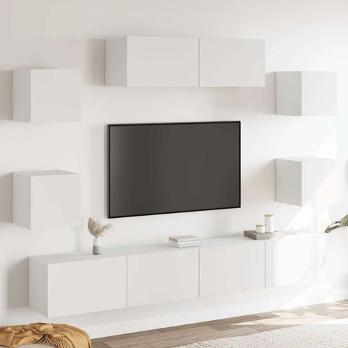 Vidaxl tlg schrank set - 7-tlg., tv-schrank-set