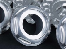 BBS RS BILLET Sechskant Radnabenkappe Aluminium KLEIN Gewinde 58 mm...