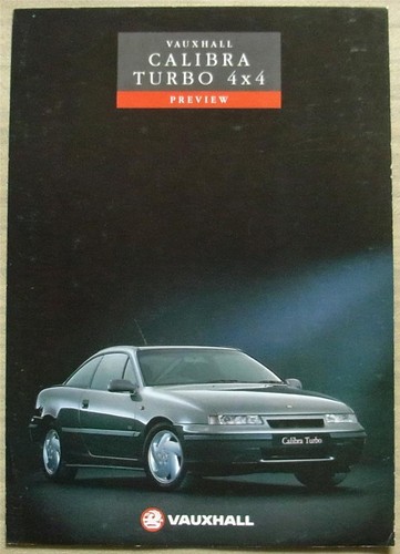 Vauxhall calibra turbo - calibra,