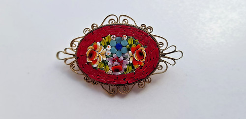 Mikromosaik blumen vintage - mikromosaik,