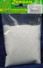 Jordan H0 807 Schnee Glimmer, ca. 150g.