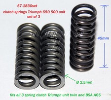 57-1830Set Kupplungsfeder clutch springs Triumph T120 T100R A65 BSA TR6 68-3321