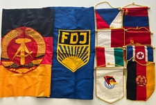 ORIGINAL DDR Fahnen 10 Stück